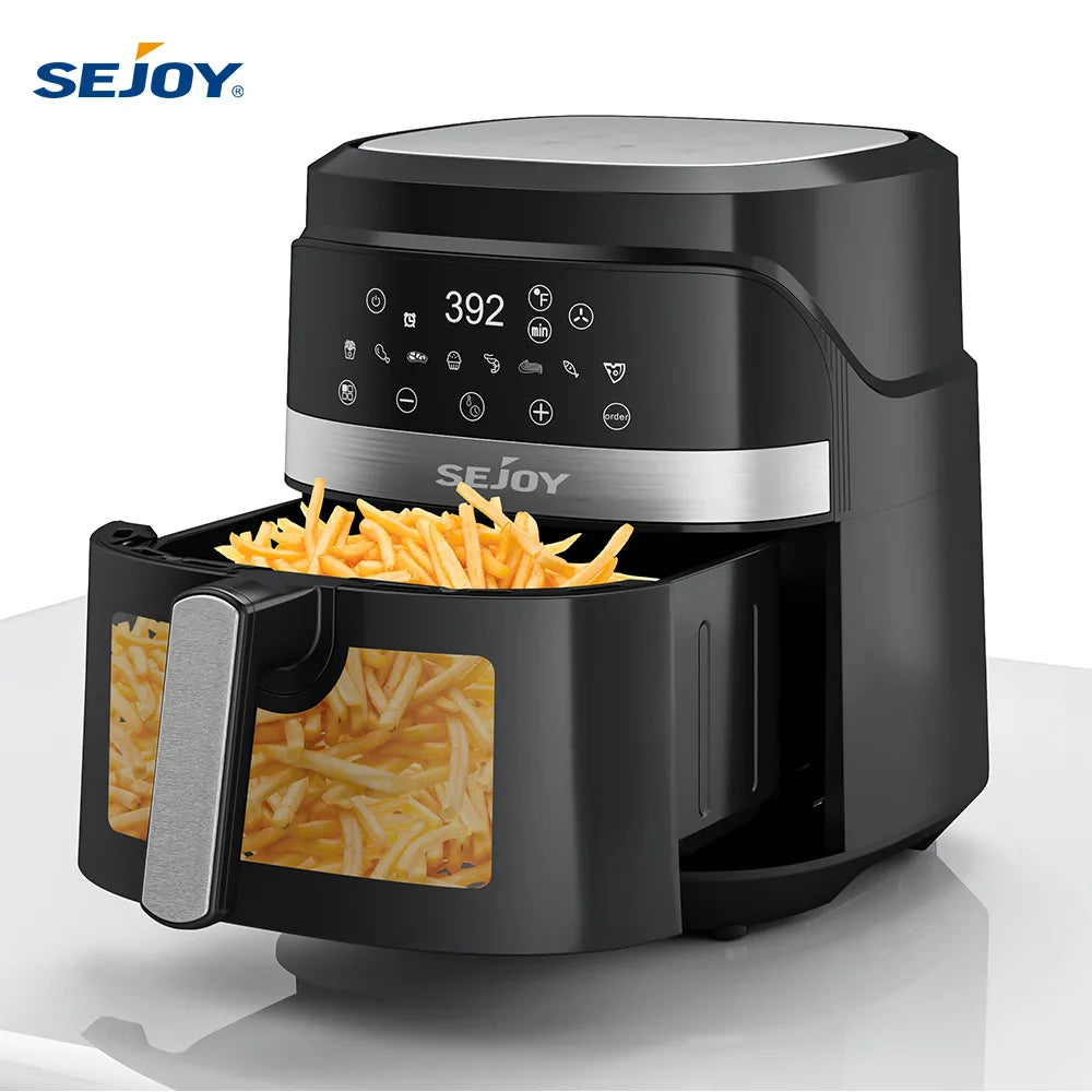 Electric Air Fryer 8-in-1,6 Quart
