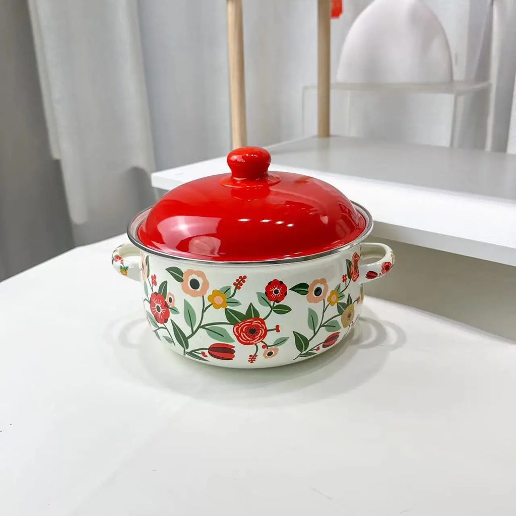 Enamel Household Cookware Soup Pot