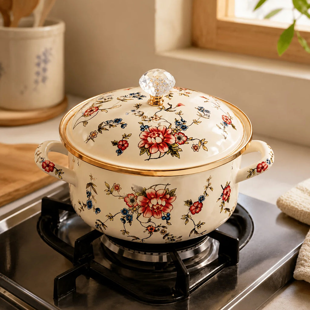 Thickened Stock Pot With Two Side Handles, Large Cooking Pot For Soup, Stew, Boiling, Pasta And Kitchen Use