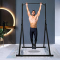 Triangular Pull Up Station, Adjustable Height Strength Training Workout Equipment