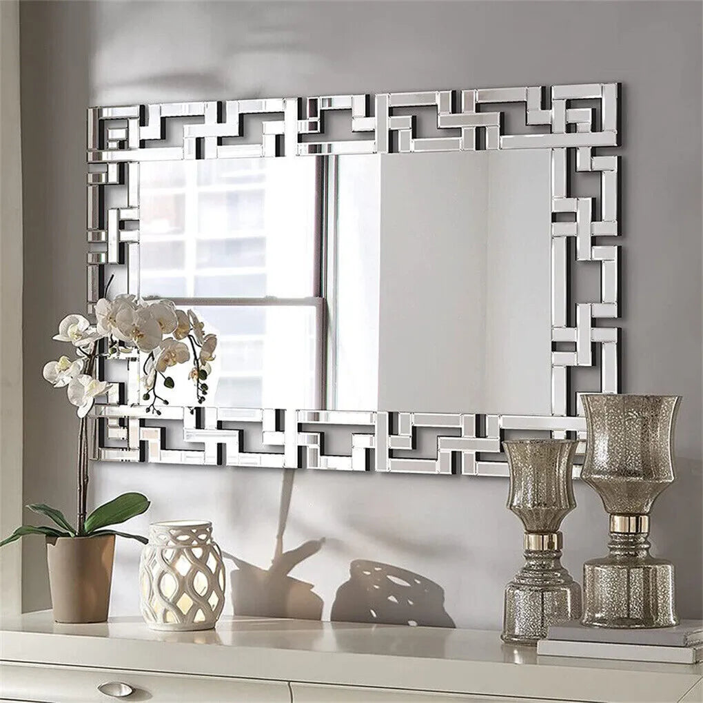 Rectangle Silver Mirror