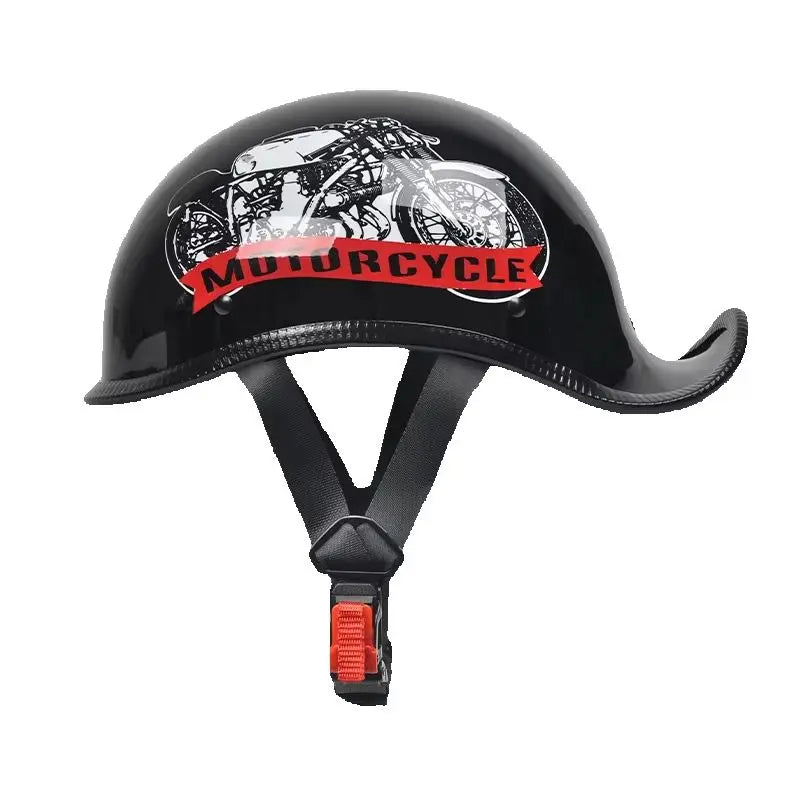 Motorcycle Upturned Tail Helmet