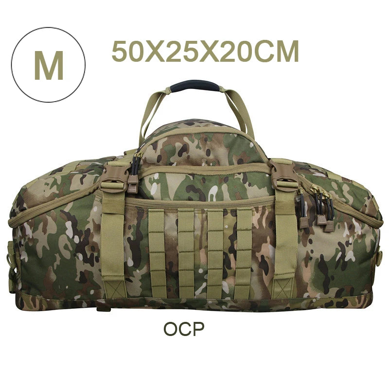 Large Duffel Hiking and Camping Travel Bags