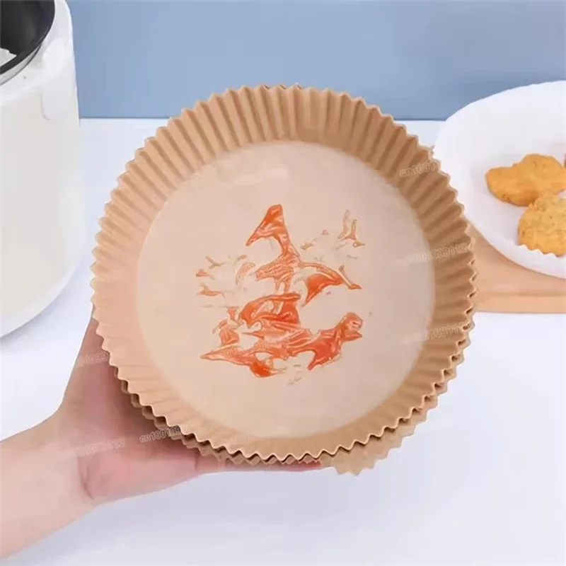 50/100Pcs Air Fryer Disposable Paper Non-Stick Paper Liners