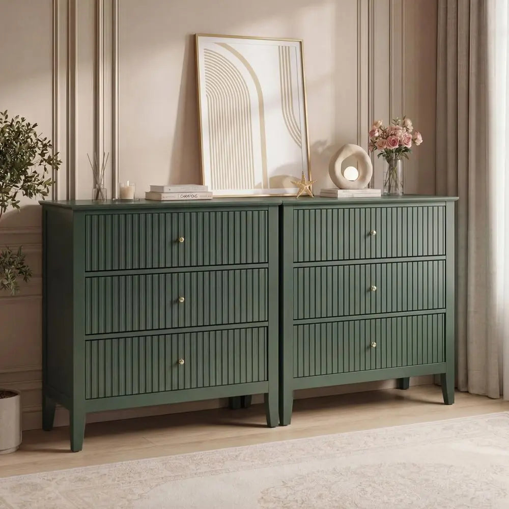 Drawer Dresser Set of 2