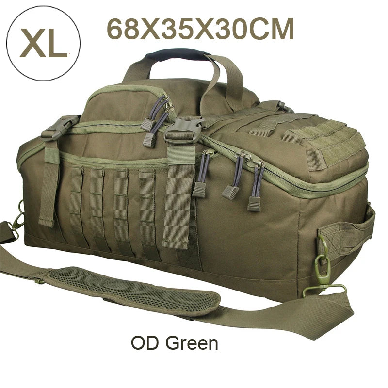 Large Duffel Hiking and Camping Travel Bags