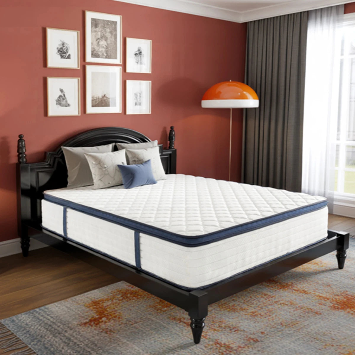 10/12/14 Inch Queen Size Mattress, Hybrid Mattress