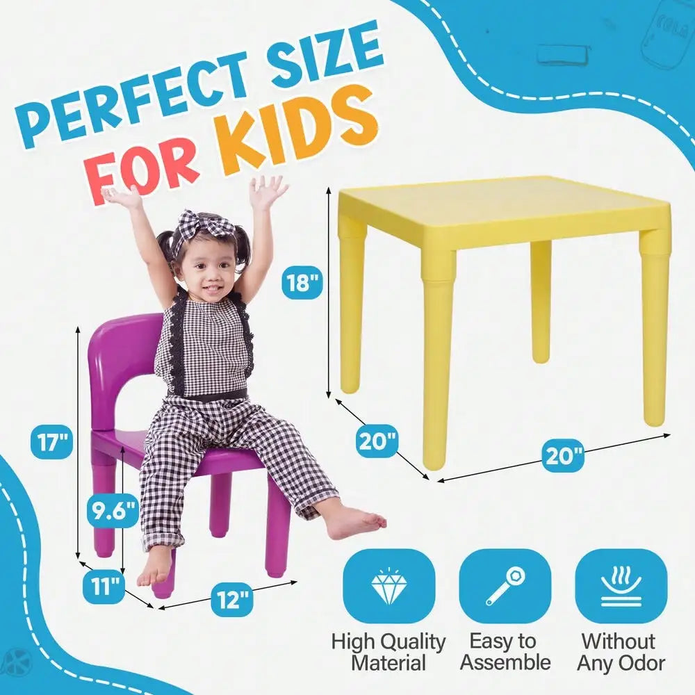 Kids Table with 4 chairs