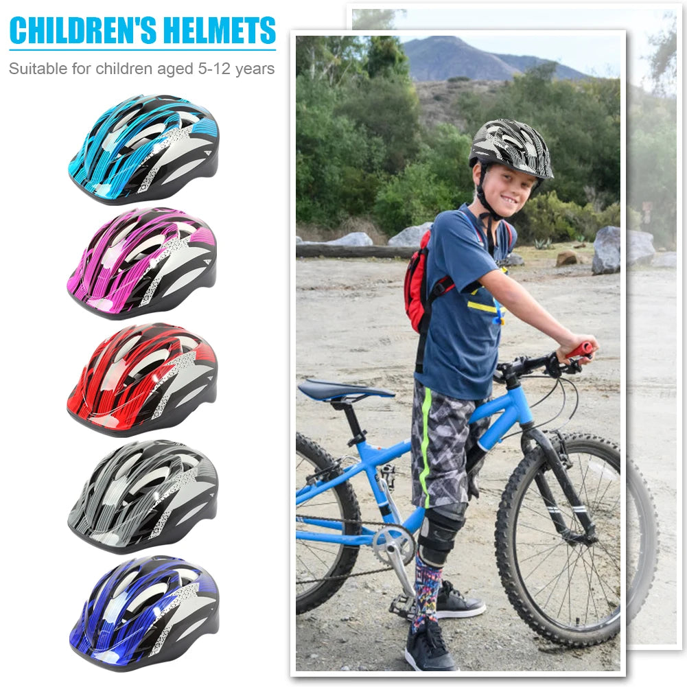 Bright Colored Children Cycling Helmet