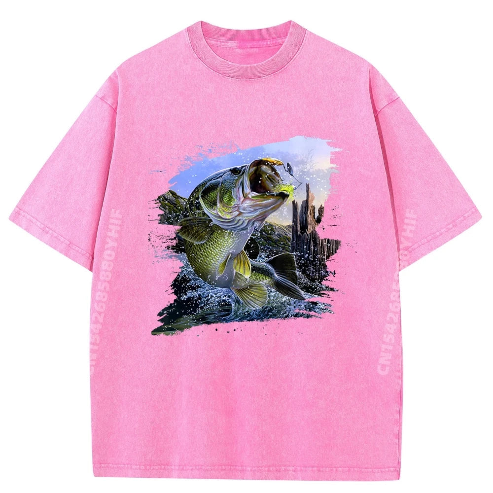Mens fishing t-shirt