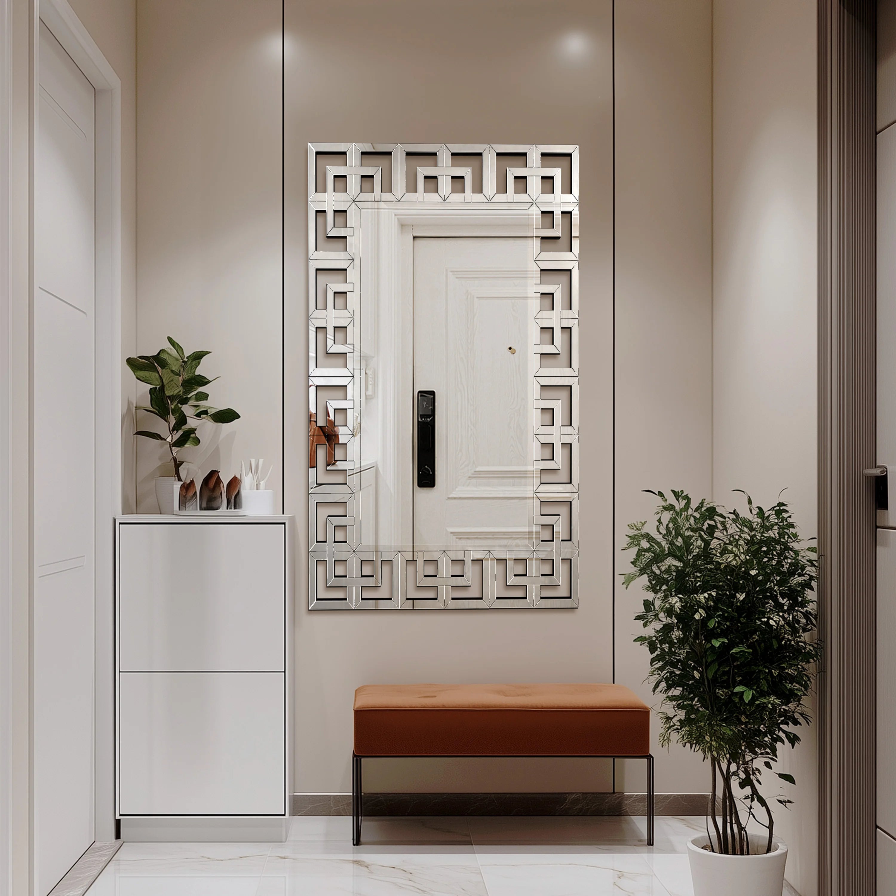 Rectangle Silver Mirror