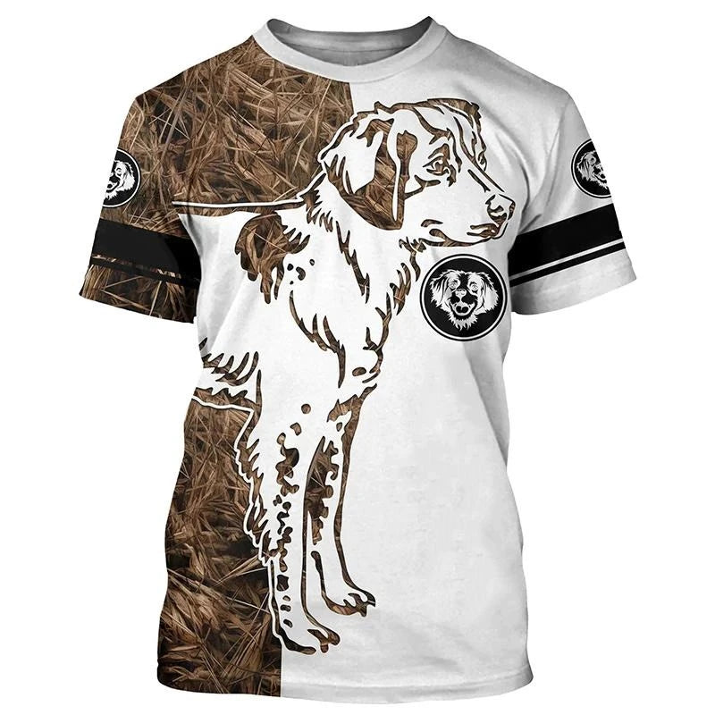 Hunting Camo short sleeve T-shirt
