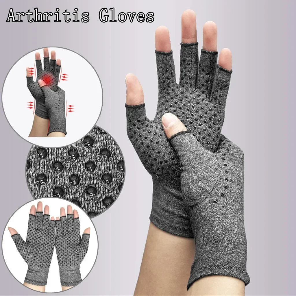 Compression Arthritis Gloves Wrist Support Brace Carpal Tunnel Pain Relief