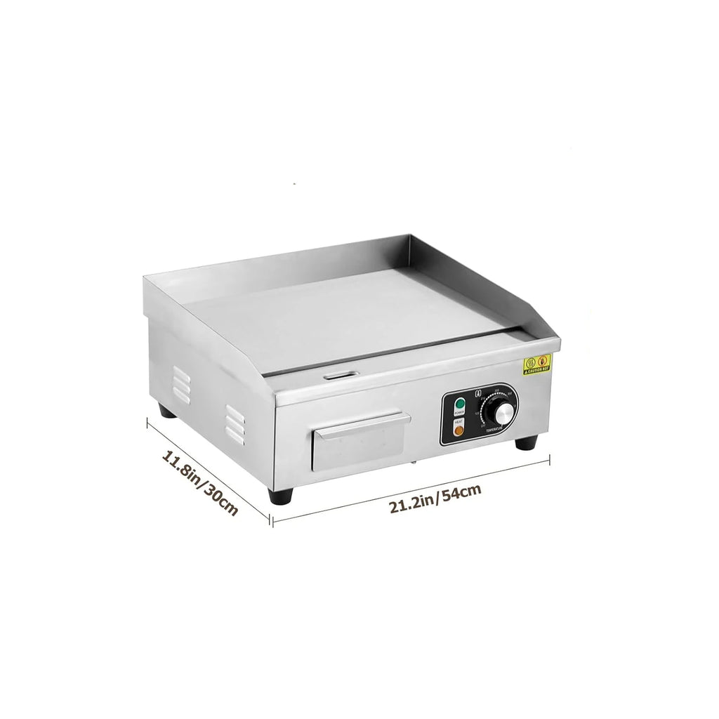 300W Non-Stick Electric Grill Plate
