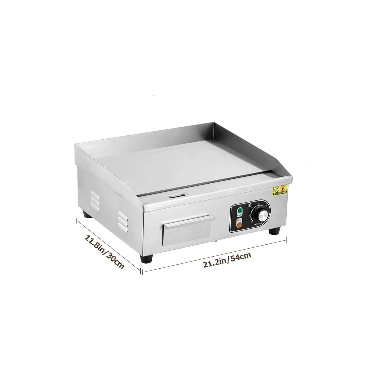 300W Non-Stick Electric Grill Plate