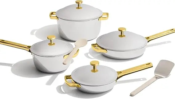 titanium pro cookware set (4-piece) – always pan & perfect pot