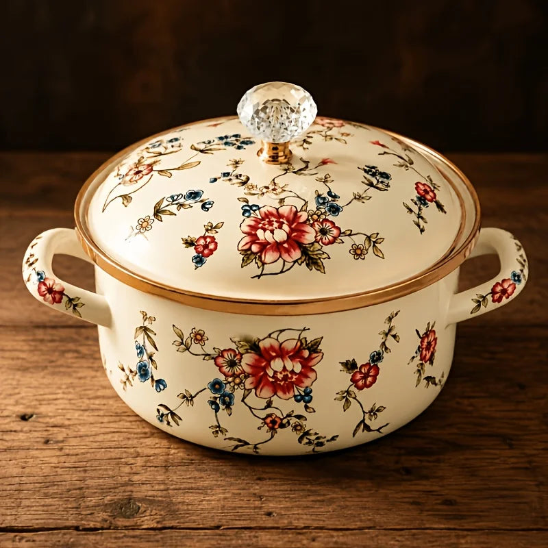 Thickened Stock Pot With Two Side Handles, Large Cooking Pot For Soup, Stew, Boiling, Pasta And Kitchen Use