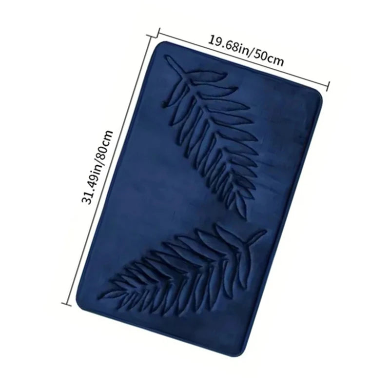 3 Piece Bathroom Memory Foam Mat