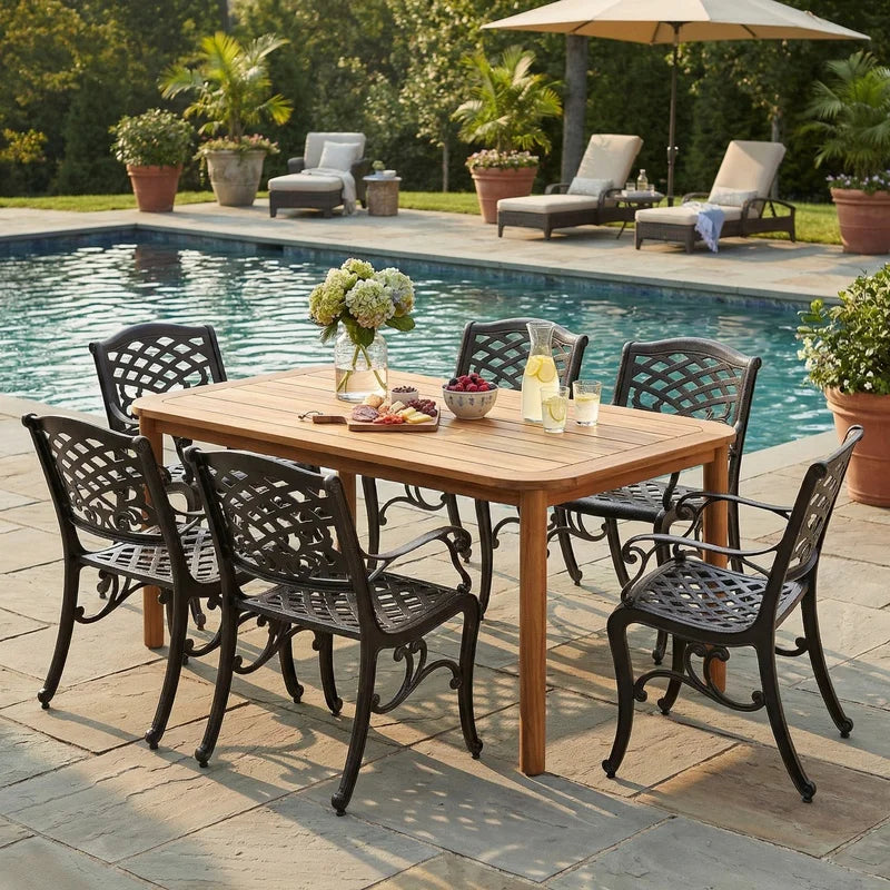 7-Piece Outdoor Patio Dining Set