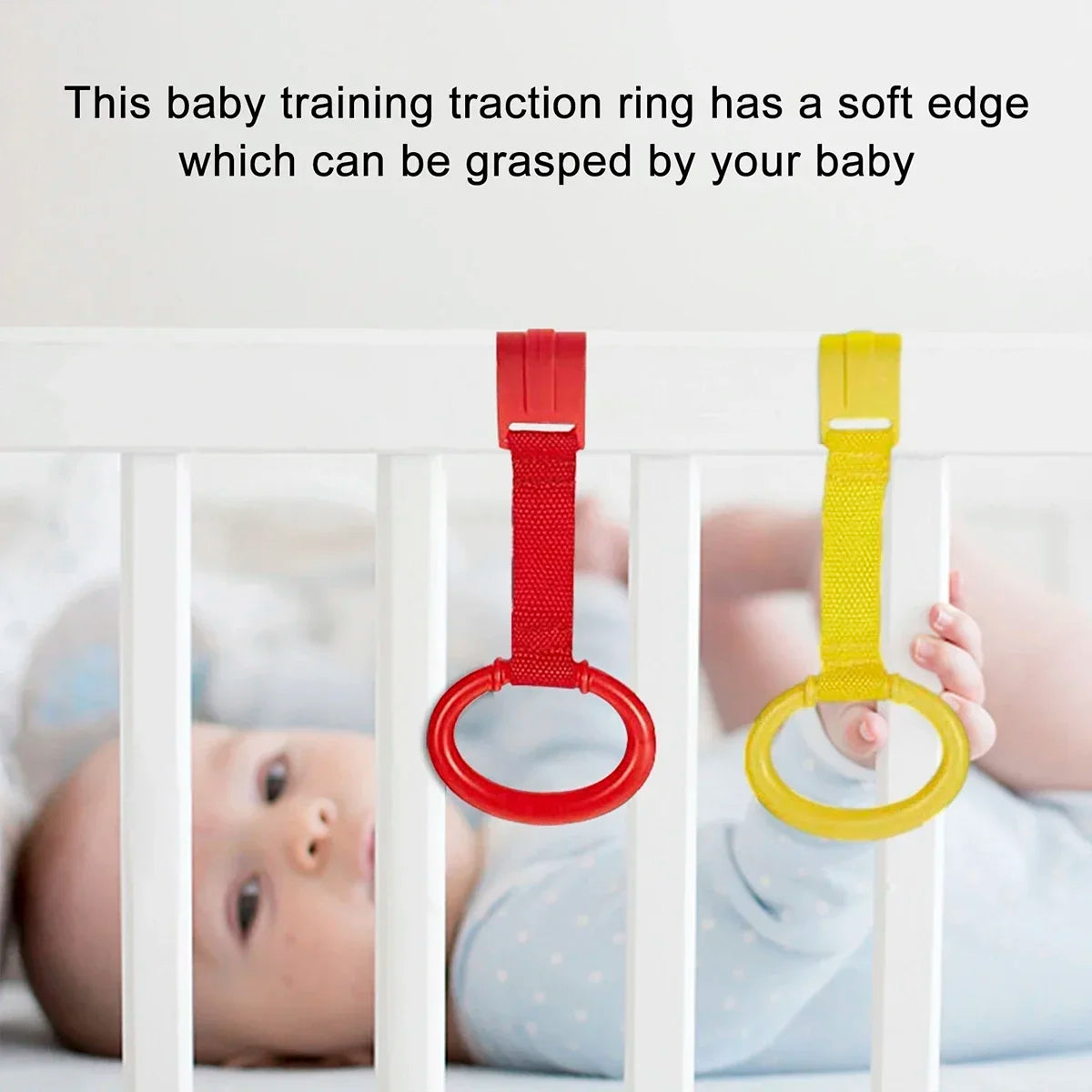 4pcs Baby Cot Rings Walking Assistant Rings Baby