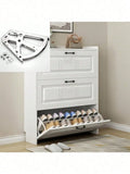 Double-Layer Rotating Shoe Cabinet