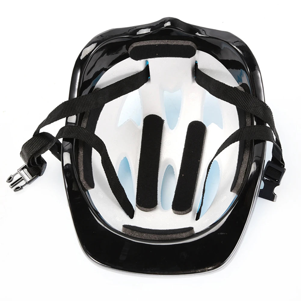 kids helmet set with protective gear