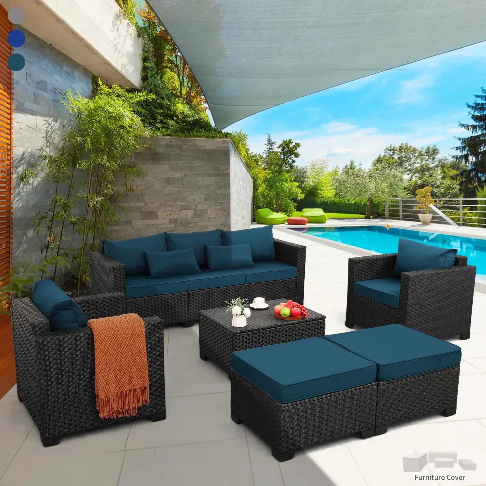 Outdoor Patio Furniture Propane Fire Pit Table