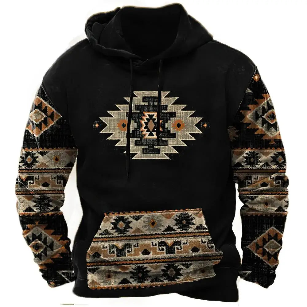 Vintage Tribal Style Hoodies