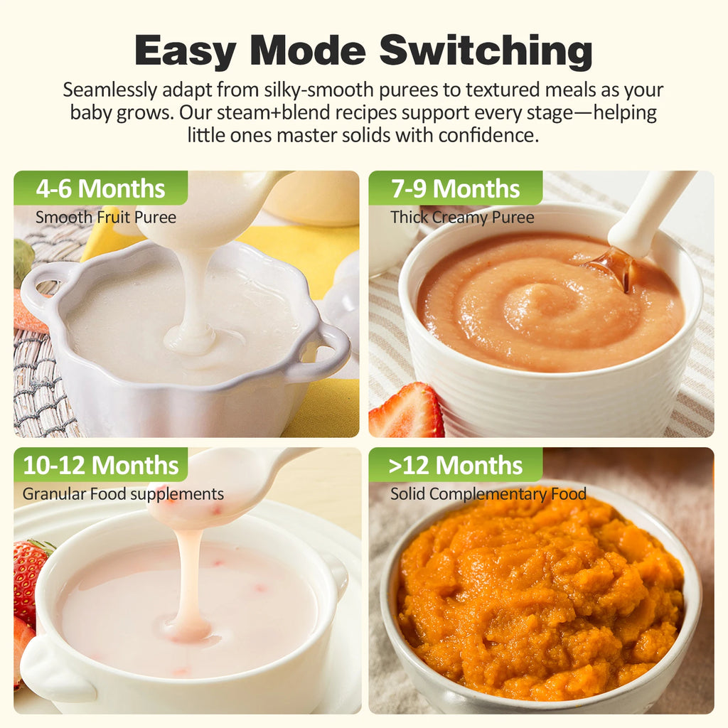 Baby Food Maker Steamer Blender