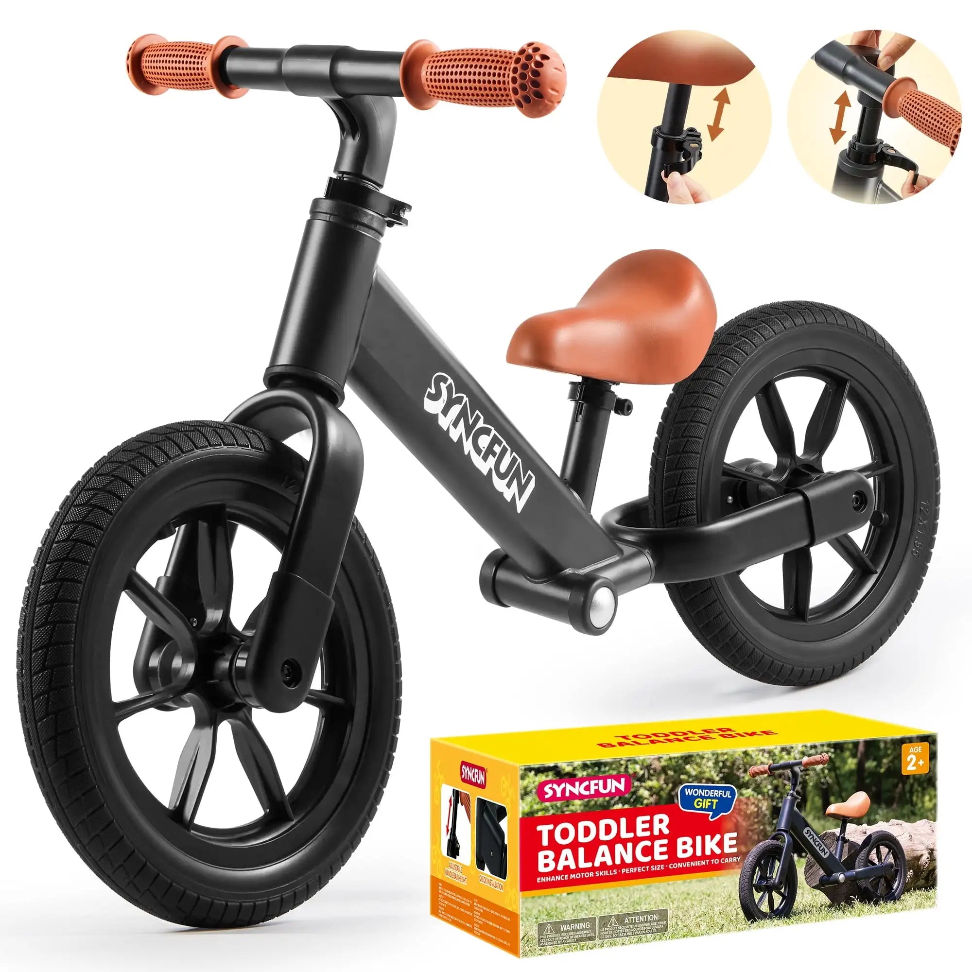 Light-weight Toddler Bike for 2 to 5 Years Kids No Pedal Riding
