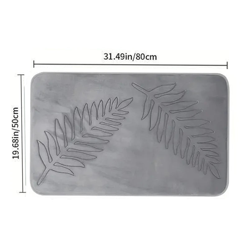 3 Piece Bathroom Memory Foam Mat