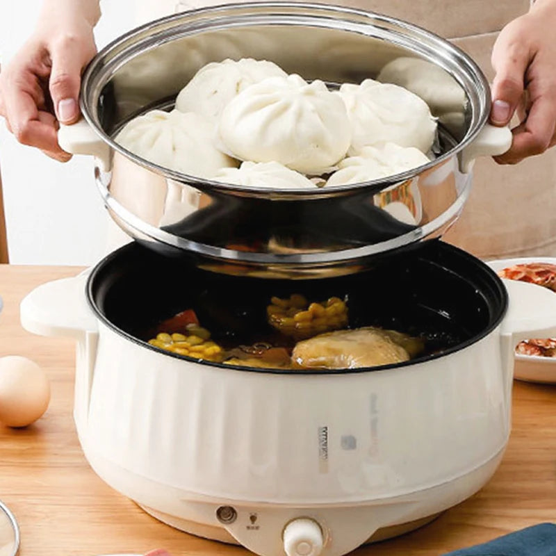 Non- Stick Electric Multicookers Single/Double Layer 1-2 Pan