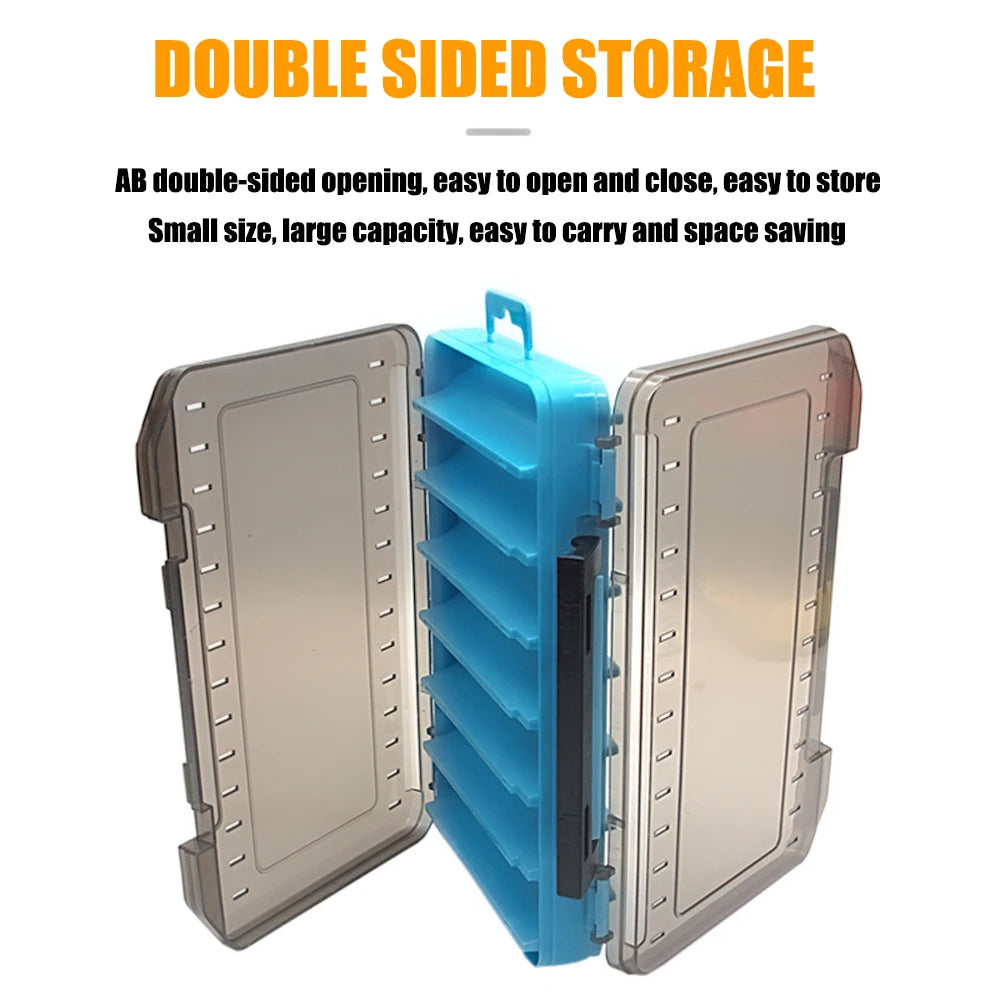 Fishing Tackle Box 14 Compartments
