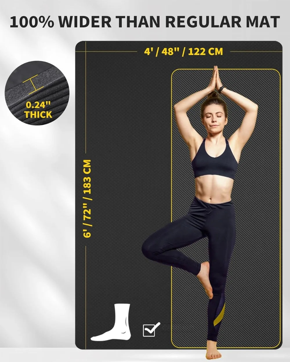 Extra Thick Yoga Mat