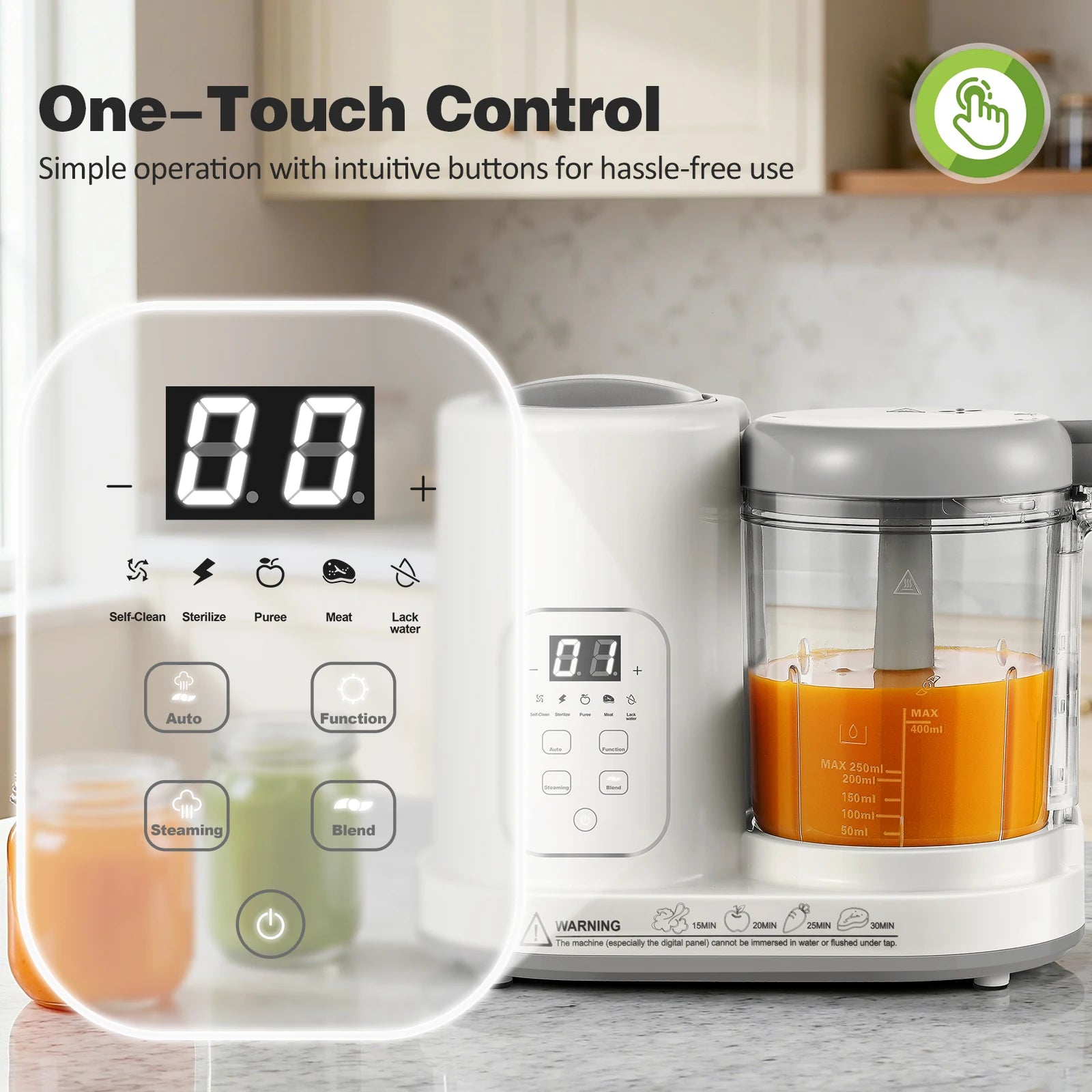 Baby Food Maker Steamer Blender