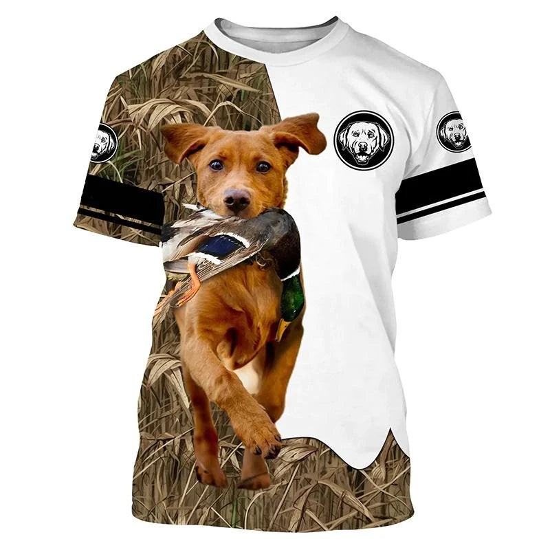Hunting Camo short sleeve T-shirt