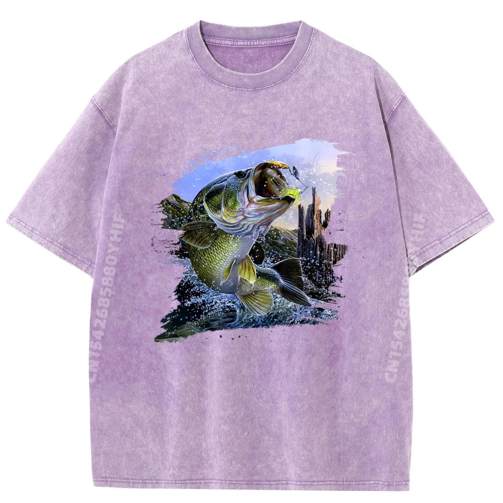 Mens fishing t-shirt