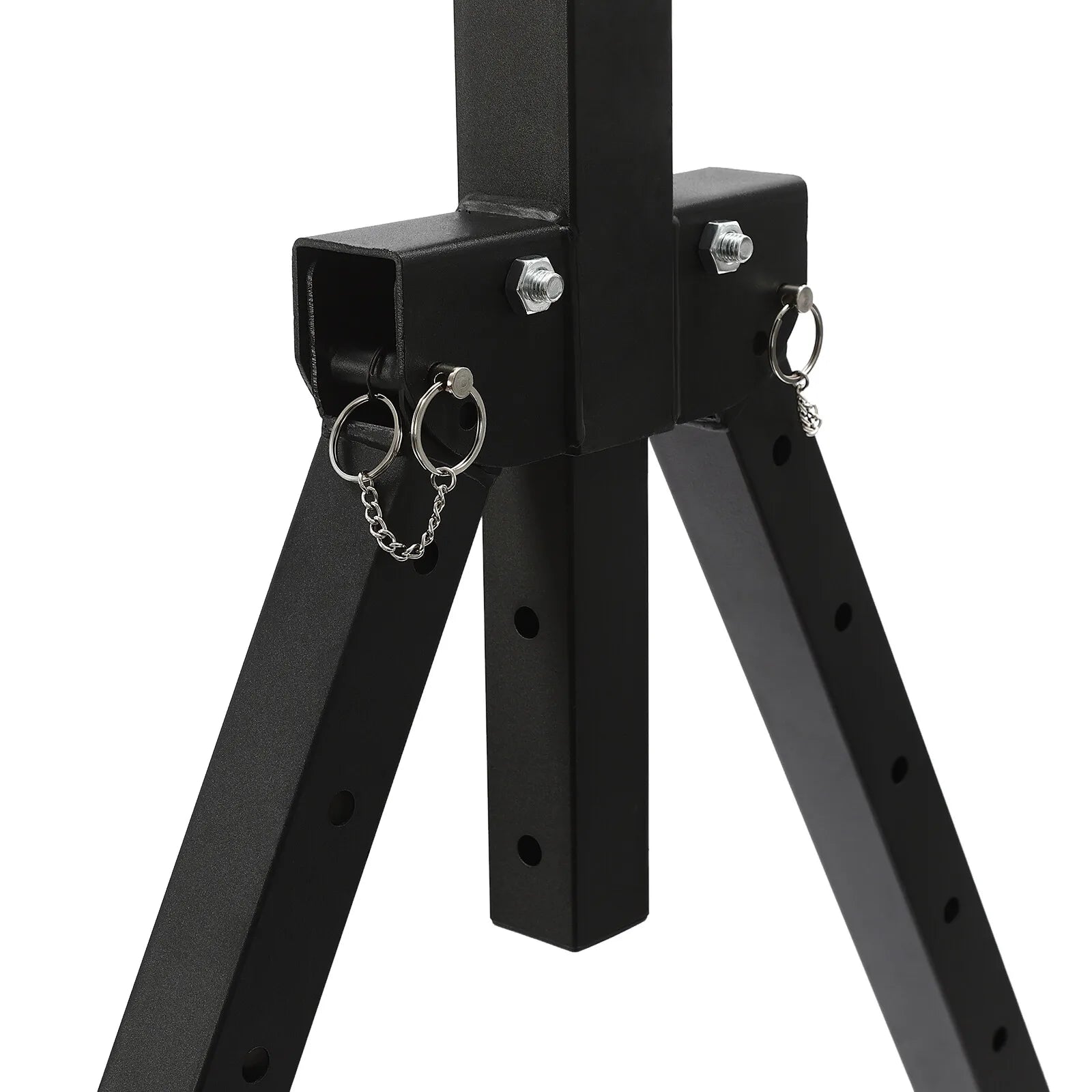 Triangular Pull Up Station, Adjustable Height Strength Training Workout Equipment