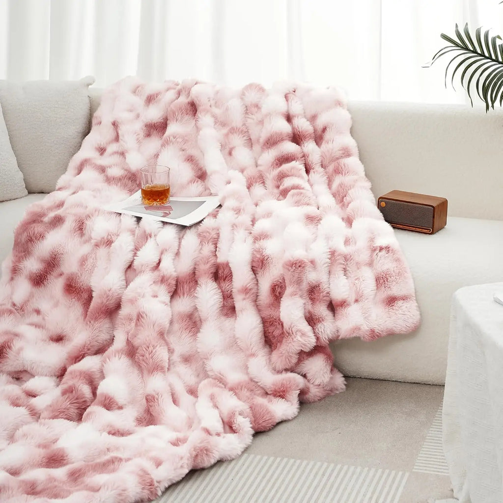 Rabbit Fleece Blanket