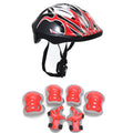 Cycling Children Helmet with Protective Gear Set