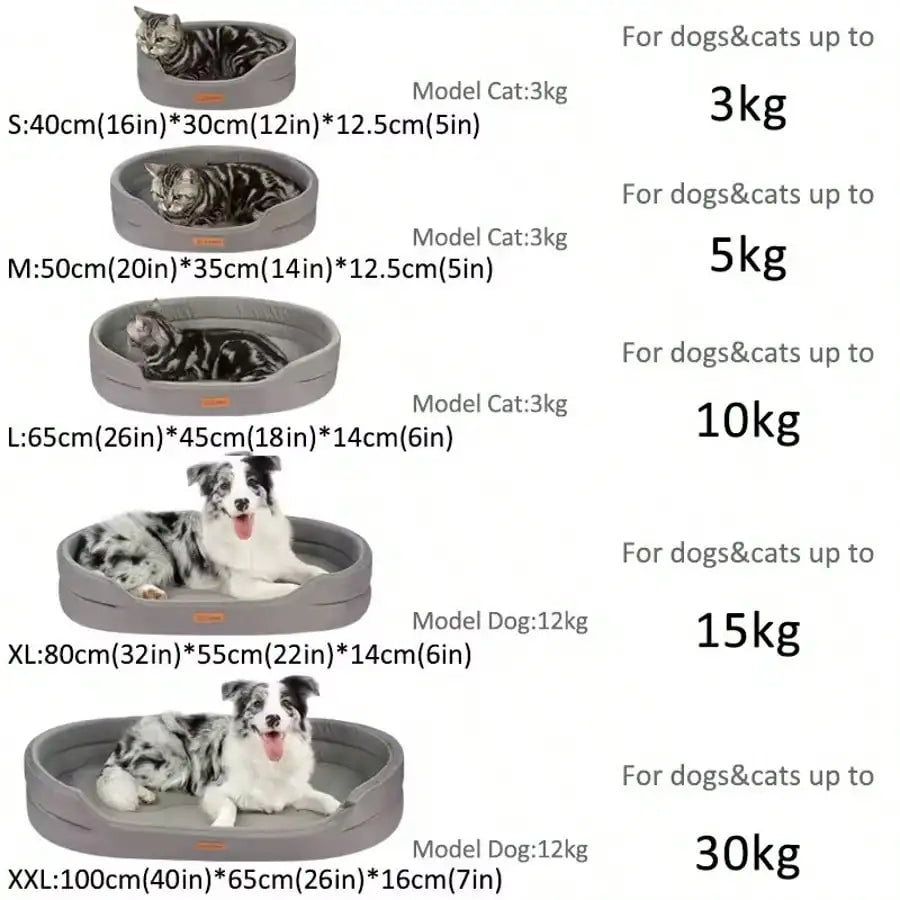 1pc Removable & Washable Pet Bed, Suitable For All Seasons,