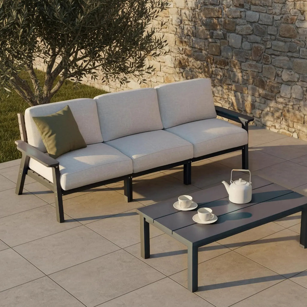 Outdoor Patio Furniture Set 3 Seats