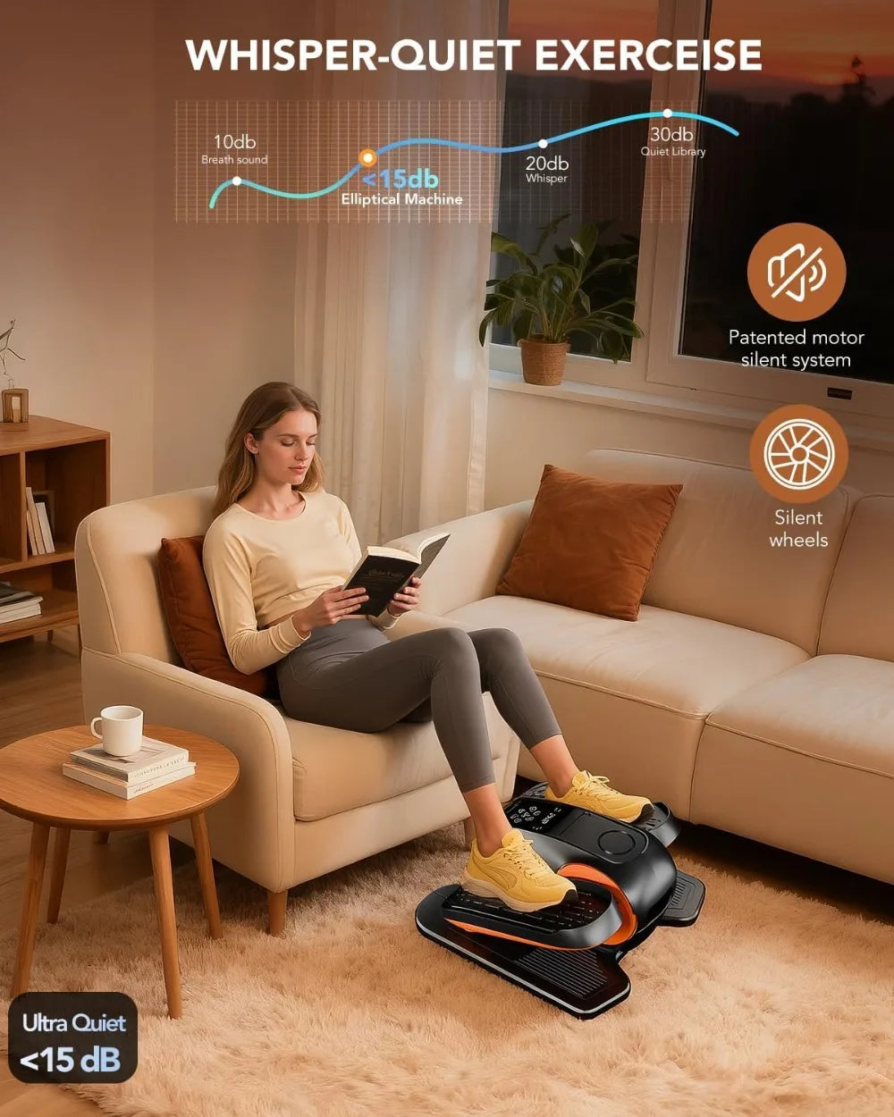 Under Desk Electric Leg Exerciser