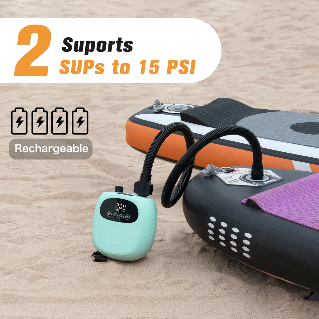 Electric 20PSI Battery Paddle Board Inflation Deflation