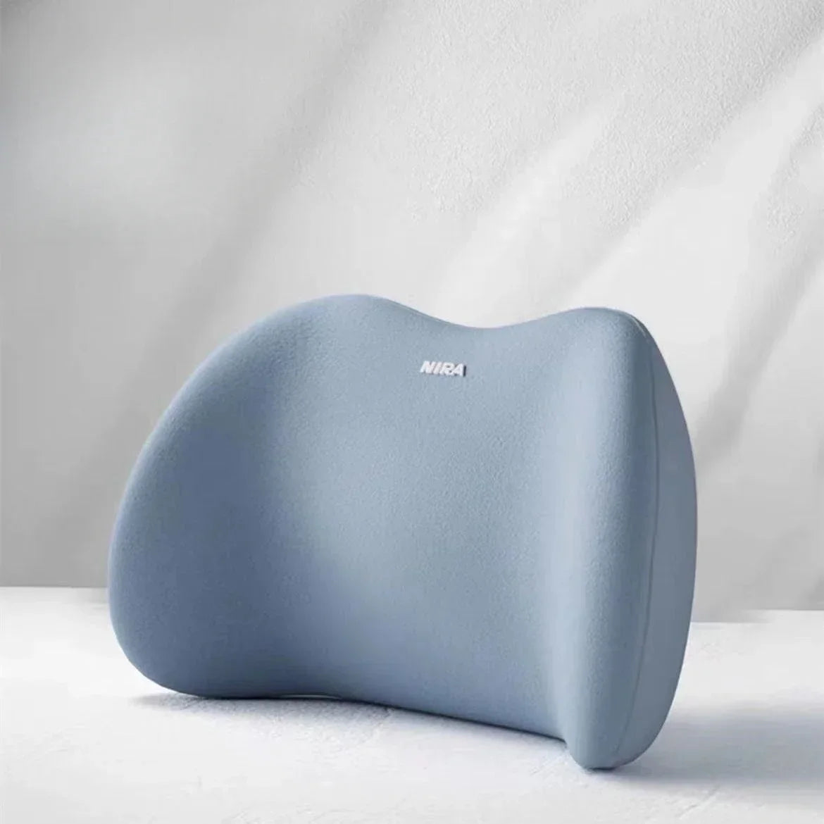Memory Foam Dual Use Neck Lumbar Pillow Spine Support
