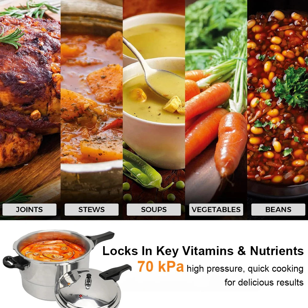 Stovetop Pressure Cooker for Gas Stove