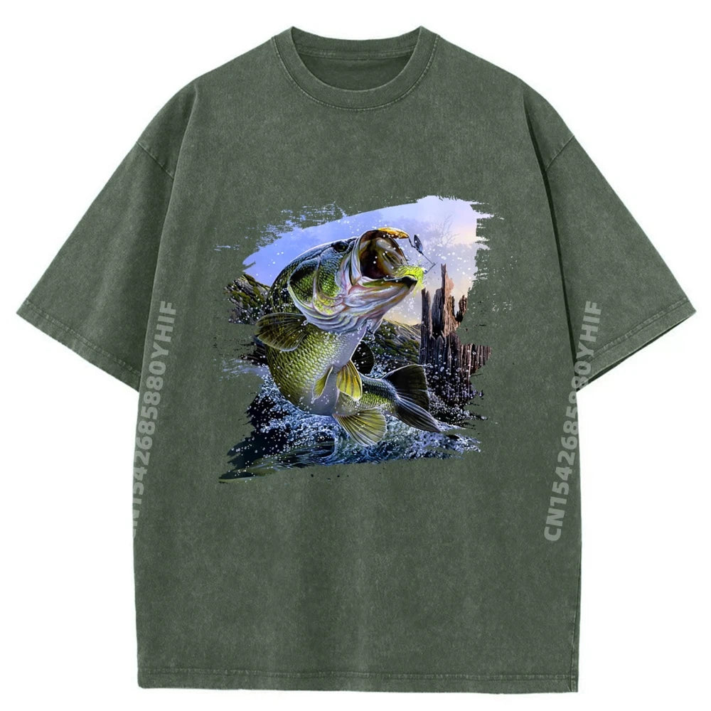 Mens fishing t-shirt