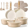 18 Pcs Ceramic Cookware Set