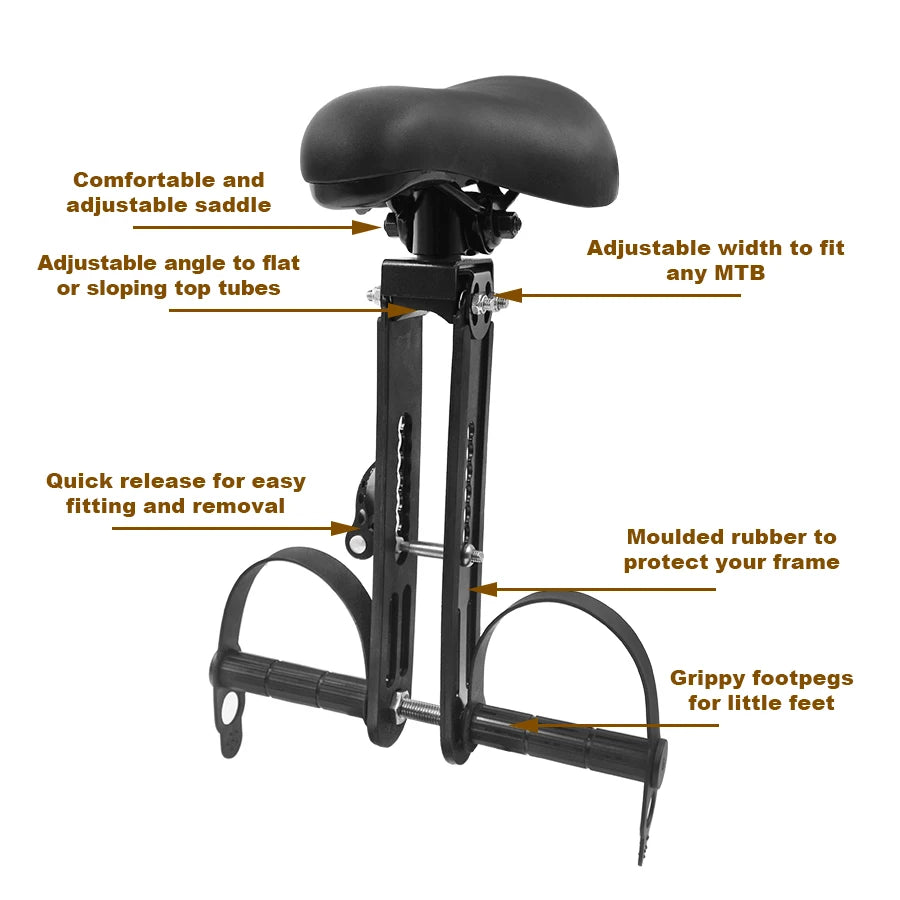 Front Mounted Child Bike Seat